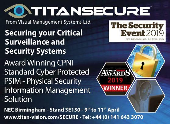 The Security Event - TITAN SECURE Splash - content & design